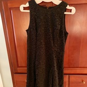Ann Taylor lace overlay bodycon dress